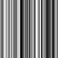 Black and White Straight Vertical Variable Width Stripes Royalty Free Stock Photo