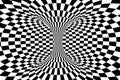 black and white stripe, Repeating lines, 3d rendering