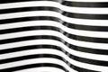 Black and white stripes curving 2