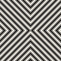 Stripes vector seamless pattern. Crossing diagonal lines texture. Royalty Free Stock Photo