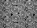 Black and White Swirl Background
