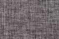 Black and white textile background closeup. Structure of the fabric macro Royalty Free Stock Photo