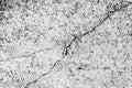 Black and white texture of a concrete wall with a crack. Abstract background for design Royalty Free Stock Photo