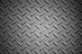 Black and white texture of metal plate with abstract relief patterns Royalty Free Stock Photo