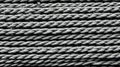 Black and White Texture of Twisted Ropes, Nautical Pattern Background for Design Projects Royalty Free Stock Photo