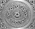 The black and white of Thai fine art relief Royalty Free Stock Photo