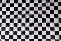 Black and white tile in a checker board pattern Royalty Free Stock Photo