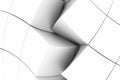 Black and white triangles crack abstract background Royalty Free Stock Photo