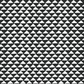 Black and white tribal ethnic pattern with triangle elements, traditional African mud cloth, tribal design