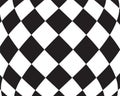 Black and white vector abstract pattern. Art design geometric shape background. Graphic visual disort style Royalty Free Stock Photo