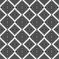 Black and white vector geometric modern chevron at work monochrome