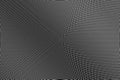Black and white vector halftone. Subtle halftone digital texture. Faded dotted gradient. Comic effect overlay