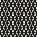 Black and white vector seamless pattern with fishnet, ropes, fabric, lattice Royalty Free Stock Photo