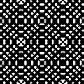 Black and white vector Square making weaving pattern, square in digonal,unique seamless pattern.