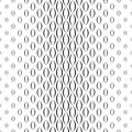 Black and white vertical curved shape pattern