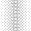 Black and white vertical square pattern - geometric abstract vector background graphic from angular squares