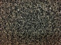 Black and white wire doodle texture of rough mat background. Royalty Free Stock Photo