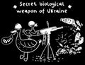 Black and white. Secret biological weapon of Ukraine