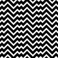 Black and white zigzag chevron minimal simple seamless pattern