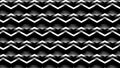 Black and white zigzag pattern creating a seamless visual effect Royalty Free Stock Photo