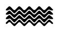 Black and White Zigzag Wave Pattern, vector design Generative AI Royalty Free Stock Photo