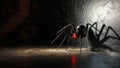 Black widow spider Royalty Free Stock Photo