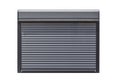 Black window shutter isolated Royalty Free Stock Photo