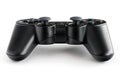 Black wireless game controller