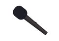 black wireless microphone on a white background vector graphics Royalty Free Stock Photo