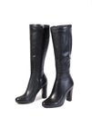 Black women boots Royalty Free Stock Photo