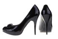 Black women shoes Royalty Free Stock Photo