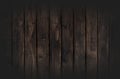 Black wood texture background coming from natural tree. The wooden panel has a beautiful dark pattern, hardwood floor texture Royalty Free Stock Photo