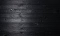 Black wooden background, old wooden planks texture Royalty Free Stock Photo