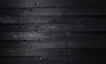 Black wooden background, old wooden planks texture Royalty Free Stock Photo