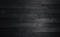 Black wooden background, old wooden texture Royalty Free Stock Photo