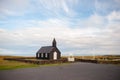 Black wooden church in Budir