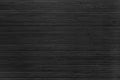 Black wooden texture floor background table surface grunge wood wallpaper Royalty Free Stock Photo