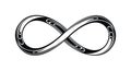 Infinity loop logo icon