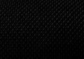 Black woven material textured background