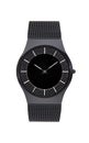 Black wrist watch isolated with clipping path