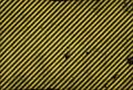 Black and yellow diagonal lines - warning lines