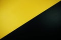 Black and yellow geometric abstract background