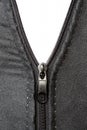 Black zipper