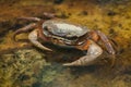 Blackback land crab Gecarcinus lateralis