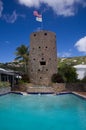 Blackbeards Tower in St Thomas Royalty Free Stock Photo