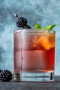 Blackberry Bourbon Smash