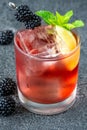 Blackberry Bourbon Smash