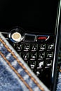 Blackberry cell phone 8820 Royalty Free Stock Photo