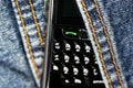 Blackberry cell phone 8820 Royalty Free Stock Photo