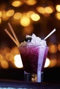 Blackberry cocktail Royalty Free Stock Photo